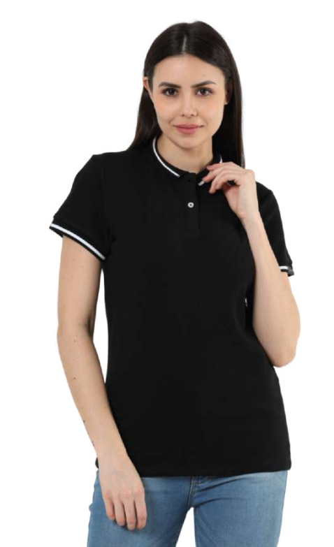 POLO TEE WITH TIPPING
